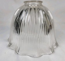 Holophane Glass Shade Vintage