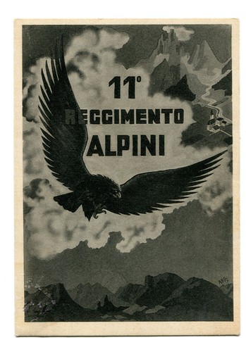 Alpini cartoline - cartoline, 11°