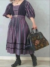 vintage robe, tablier