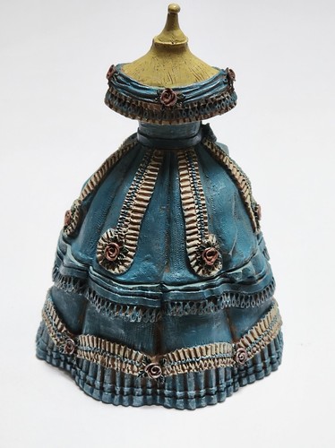 Vintage forma abito blu - vintage,