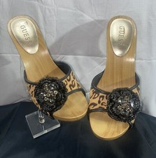 Scarpa con zeppa stampa