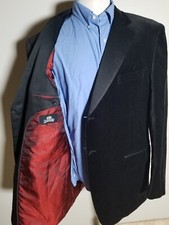 46L Stafford Red Black Velvet