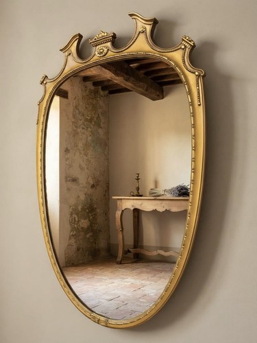 Grande specchio vintage - grande,