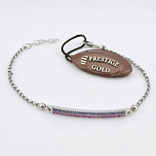 Bracciale tennis uomo rubini e
