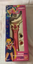 Bastone Bandai Sailor Moon Cosmic Crescent Wand Sceptre Lunaire 1992 con scatola