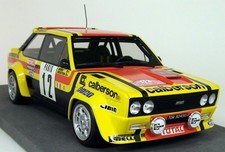 Top Marche Scala 1/18 - Fiat 131 Abarth 1980 Montecarlo Rally Mouton Annie
