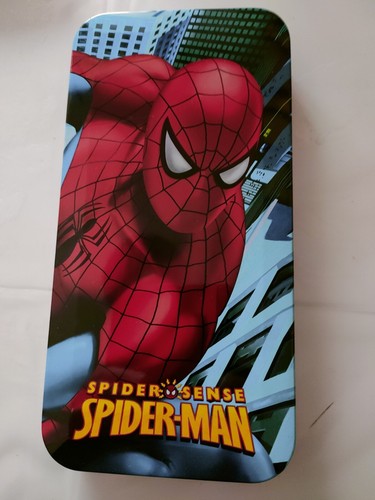 Astuccio metallo spider man - metallo, spider-man