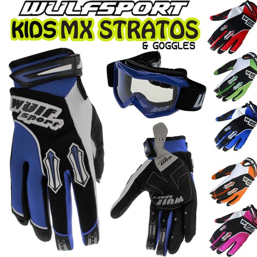 Guanti motocross bambini wulf - motocross,