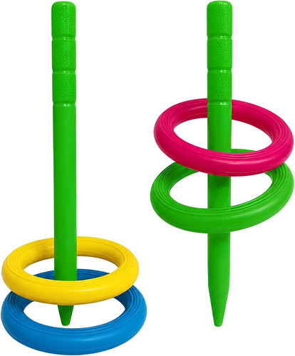 Gioco del lancio degli anelli - lancio,