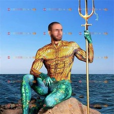 Aquaman Cos Tuta Supereroe
