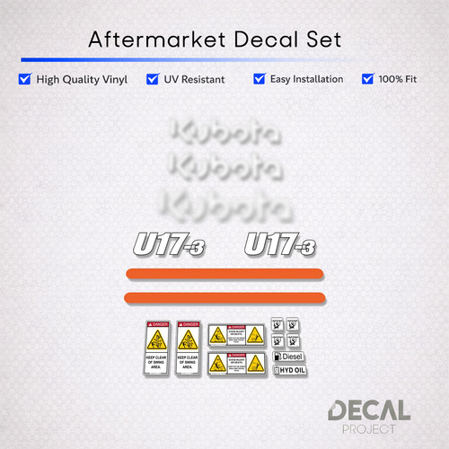 Set decalcomanie aftermarket