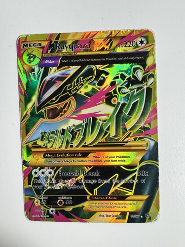 Carta pokémon tcg rayquaza - carta,