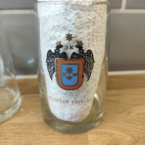 Vintage cerveza cristal - vintage,