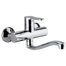 Miscelatore lavello a muro con