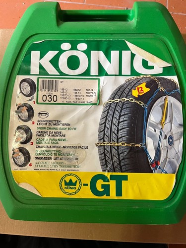 Catene neve 12mm konig - neve,