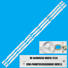 KIT 3 BARRE STRIP 8 LED PER TV