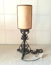 Antica lampada lume da tavolo