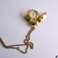 Collana orologio vintage con