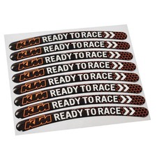 KTM 3D Gel Wheel Decals Kit -