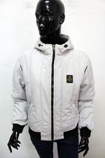 RefrigiWear Giubbotto Donna Taglia L Grigio Giubbino Giacca Coat Woman Logo