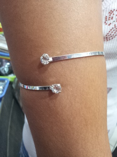 Bracciale schiava strass 5 - 2,