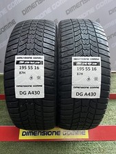 2 GOMME SAVA 195 55 16 87H M+S USATI 4 STAGIONI mm 4,9-5,3 70/75% DOT4316