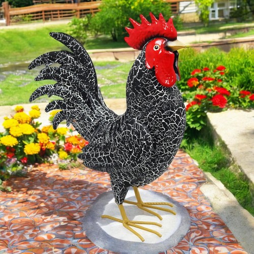 Gallo grande metallo nero - in,