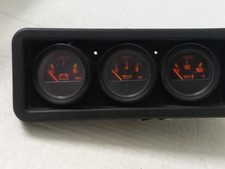 FIAT CRUSCOTTO STRUMENTO OROLOGIO MANOMETRO PRESSIONE KM USATO VEGLIA BORLETTI