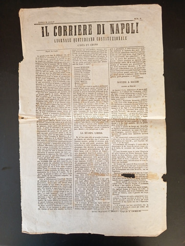 Corriere napoli giornale - napoli,
