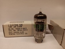 radio tube JAN 6189W E82CC General Electric NIB/NOS