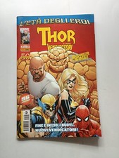 fumetto Panini Comics Marvel THOR e i vendicatori numero 143 con MEGA POSTER