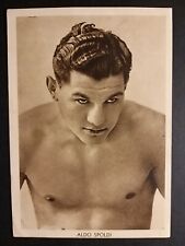 I Campioni dello Sport. Pugilato. Aldo Spoldi nato a Castiglione d'Adda (Milano)