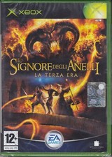Xbox IL SIGNORE DEGLI ANELLI - LA TERZA ERA nuovo sigillato italiano pal