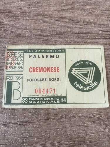 Palermo cremonese 1983 - palermo-cremonese, 1983/84