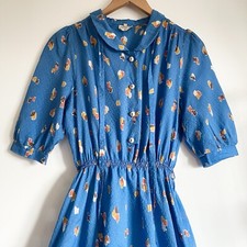 Abito vintage lungo svasato