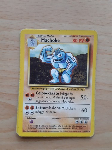 Machoke carta pokémon - -,