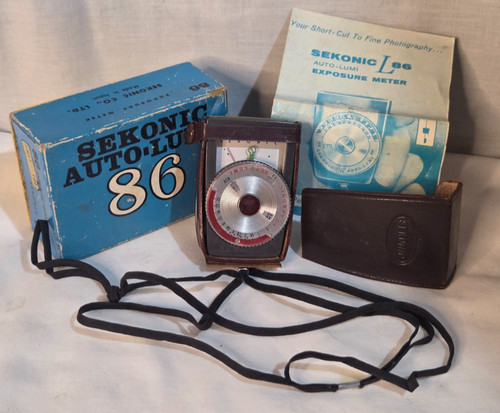 Esposimetro vintage sekonic - vintage,