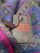 ETRO PAISLEY CASHMERE SILK