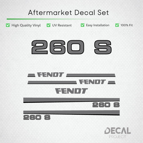 Kit decalcomanie fendt - decalcomanie, 260