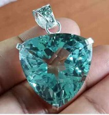 Ciondolo Topazio Verde 69 Ct+