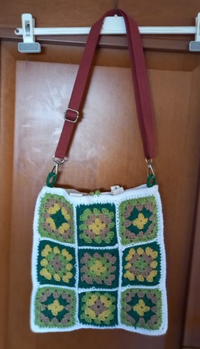 Borsa all uncinetto - borsa,