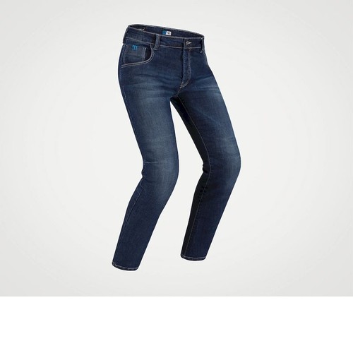 Jeans moto pmj rider blu - jeans, medio