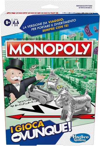 Monopoly hasbro gioca ovunque - hasbro,