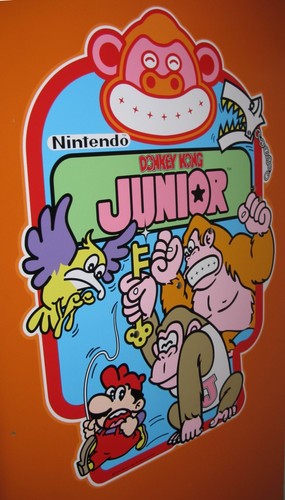 Donkey kong arcade side - jr.,