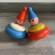 Lotto 2 Trottole in legno