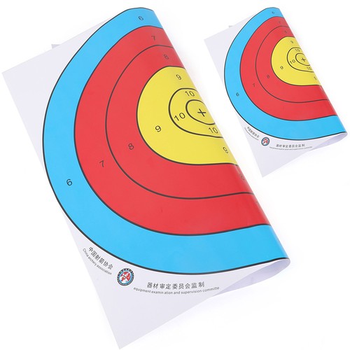 10x carta bersaglio tiro con - carta,