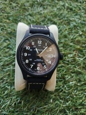 Orologio Hamilton Khaki Field Titanium H705750 automatico nero watch Hamilton 