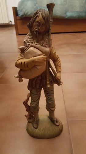 Statua presepe pastore circa - statua,