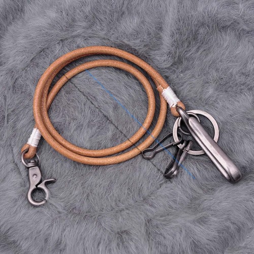 Portafoglio jeans chiave pelle