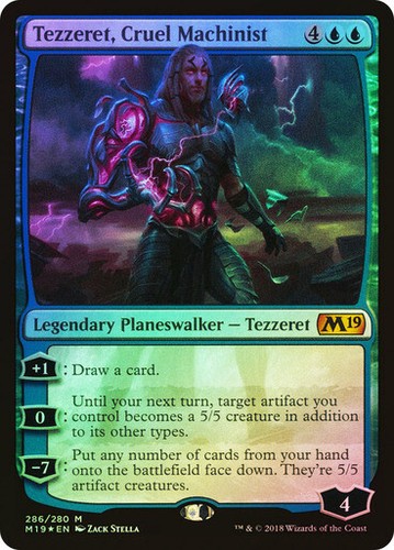 Foil tezzeret cruel machinist - foil, tezzeret,
